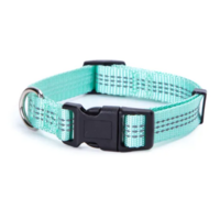 Nobleza obojok nylonový reflexný 1,5 x 25 - 40 cm mentolový